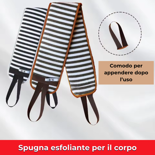 Scrubber esfoliante per la schiena per uomini e donne